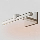 Modern Matte Black Cylinder LED Vanity Wall Light Image - 22