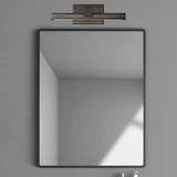 Modern Matte Black Cylinder LED Vanity Wall Light Image - 4