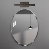 Modern Matte Black Cylinder LED Vanity Wall Light Image - 6