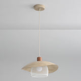 Modern Mesh and Metal White Wide Cone Pendant Light Image - 10