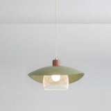 Modern Mesh and Metal White Wide Cone Pendant Light Image - 11