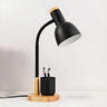 Modern Metal Desk Lamp with Cup Holder Green Image - 11