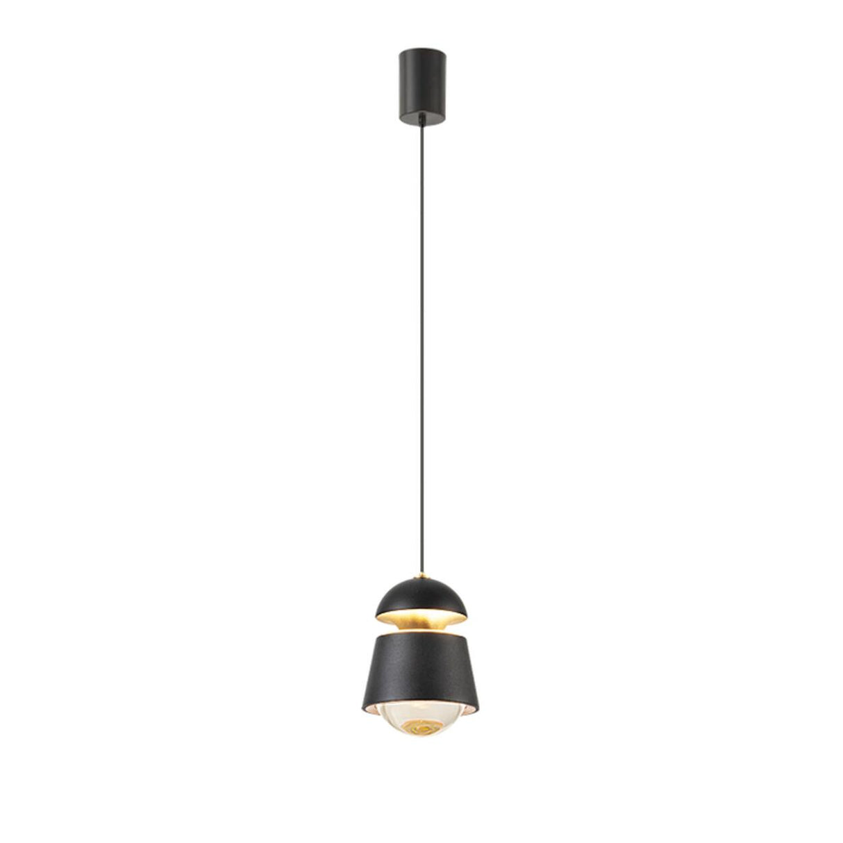 Modern Metal LED Pendant Light Flexible Length Image - 2