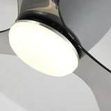 Modern Mini Cone 3 Blade Ceiling Fan with LED Light Image - 10