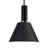 Modern Mini Metal Cone Living Room Pendant Light Image - 2