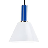 Modern Mini Metal Cone Living Room Pendant Light Image - 3