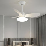 Modern Minimalist 3-Blade Ceiling Fan with LED Light Image - 6