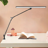 Modern Minimalist Adjustable Metal Arm LED Table Lamp Image - 3