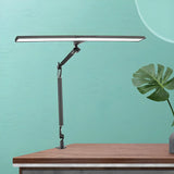 Modern Minimalist Adjustable Metal Arm LED Table Lamp Image - 4