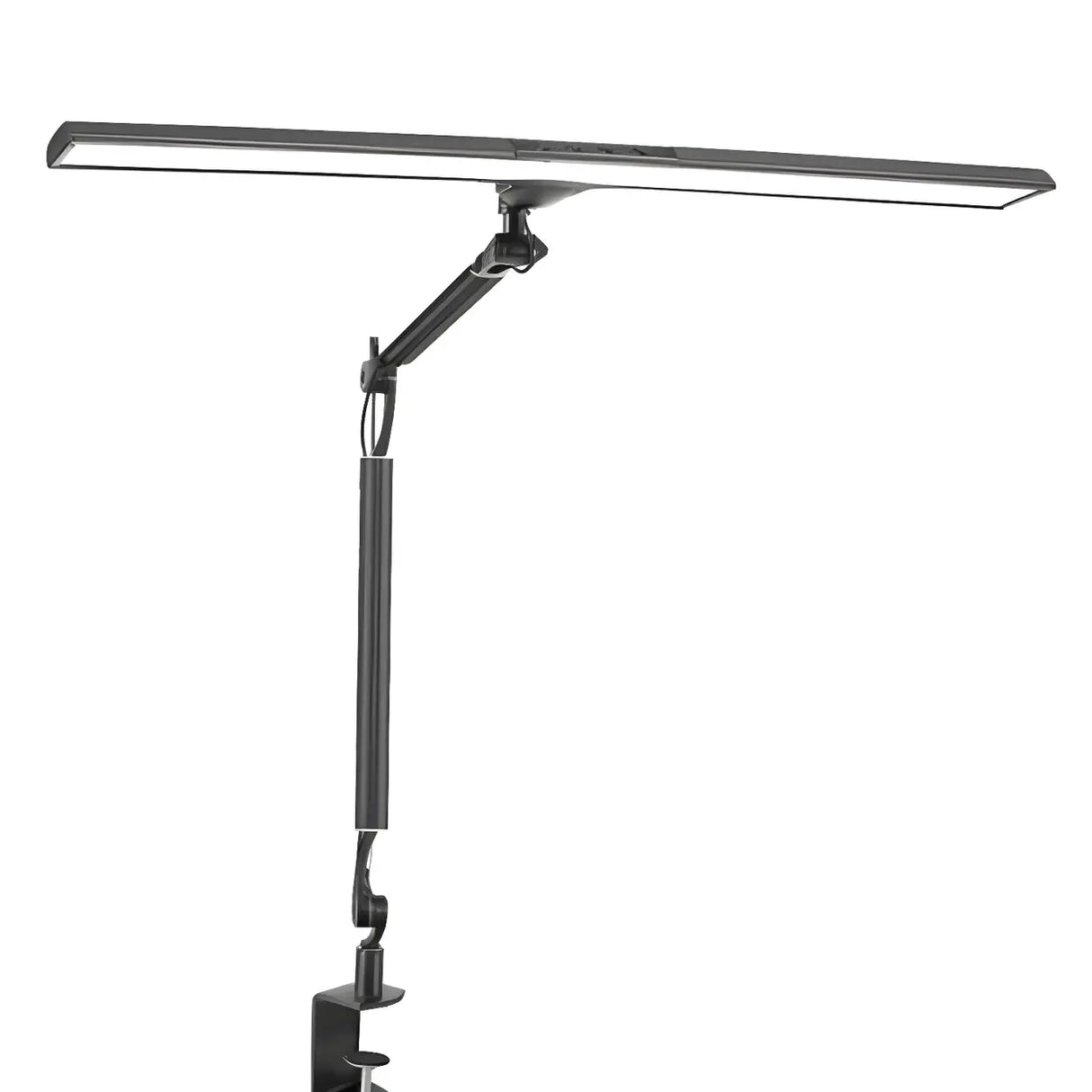 Modern Minimalist Adjustable Metal Arm LED Table Lamp Image - 5