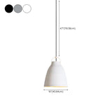 Modern Minimalist  Aluminum Dome Metal Pendant Light Image - 19