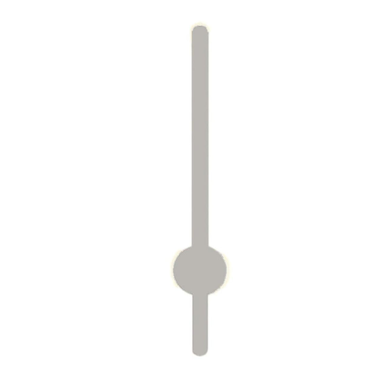 Modern Minimalist Black Linear LED Wall Sconce Image - 2