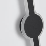 Modern Minimalist Black Linear LED Wall Sconce Image - 9