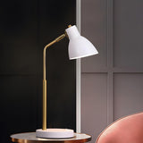 Modern Minimalist Black Plug-in Bedside Table Lamp Image - 12