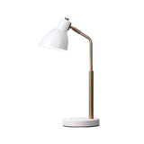 Modern Minimalist Black Plug-in Bedside Table Lamp Image - 5