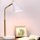 Modern Minimalist Black Plug-in Bedside Table Lamp Image - 8