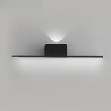 Modern Minimalist Black Up Down LED Vanity Light Image - 6