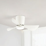 Modern Minimalist Cone 3 Blade LED Ceiling Fan Light Image - 8