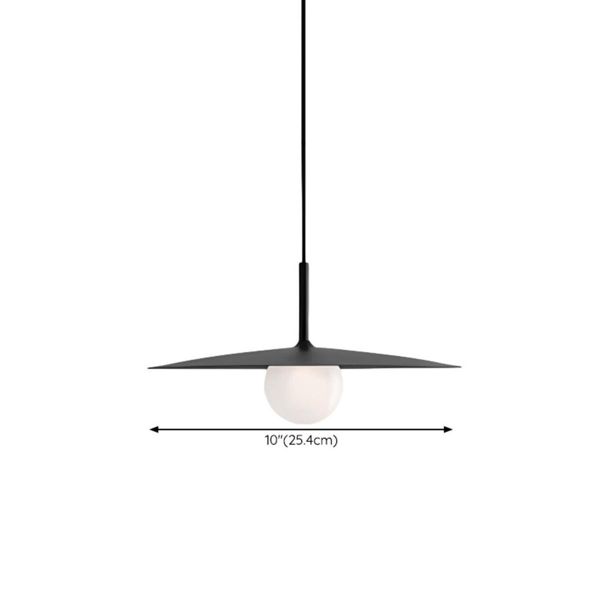 Modern Minimalist Cone Angular White Glass Pendant Light Image - 16