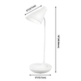 Modern Minimalist Conical Shade Adjustable Table Lamp #size