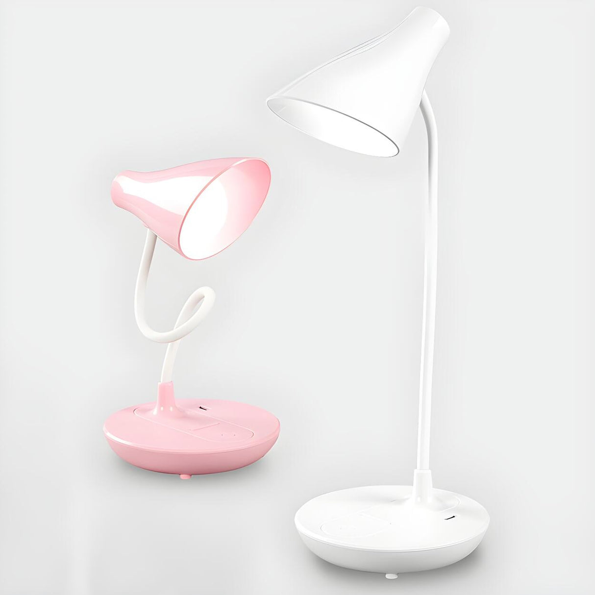 Modern Minimalist Conical Shade Adjustable Table Lamp Image - 9