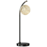 Modern Minimalist Crystal Ball Lampshade Table Lamp Image - 5