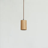 Modern Minimalist Cylinder Alloy Pendant Light Image - 9