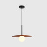 Modern Minimalist Disc and Globe MIni Pendant Light Image - 7