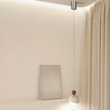 Modern Minimalist Glass Globe LED Bulb Pendant Light Image - 5