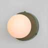 Modern Minimalist Globe Frosted Glass Wall Sconces Image - 10