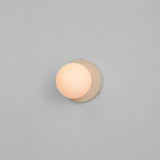 Modern Minimalist Globe Frosted Glass Wall Sconces Image - 7