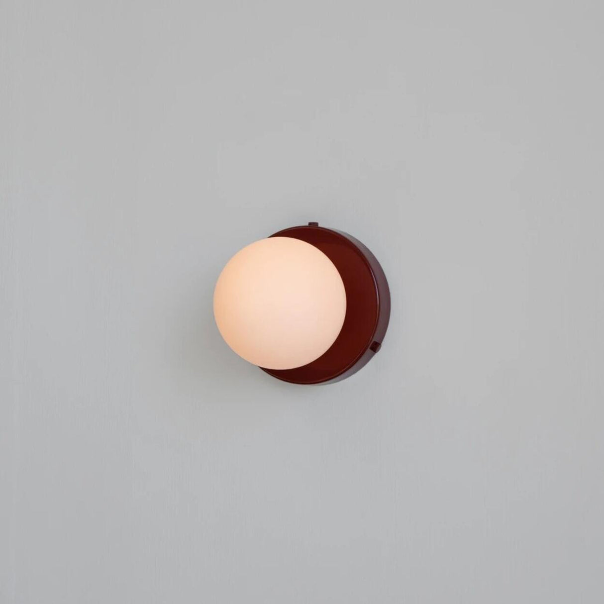 Modern Minimalist Globe Frosted Glass Wall Sconces Image - 8