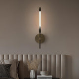 Modern Minimalist Gold Cylinder Metal Wall Sconce Image - 5