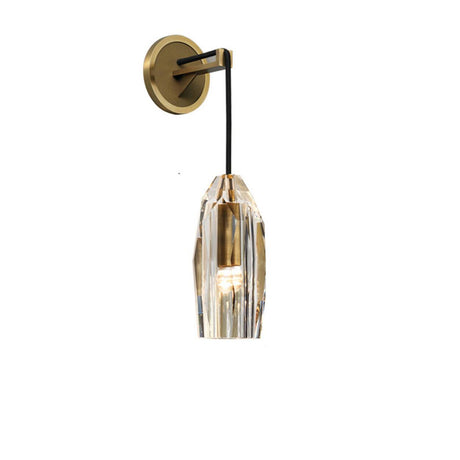 Modern Minimalist Gold Pendant Wall Sconce Image - 2