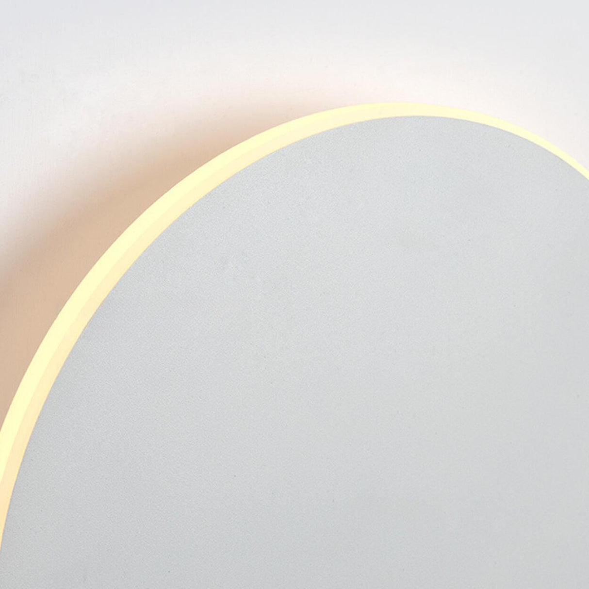 Modern Minimalist LED Round Wall Sconce Fixture Image - 16