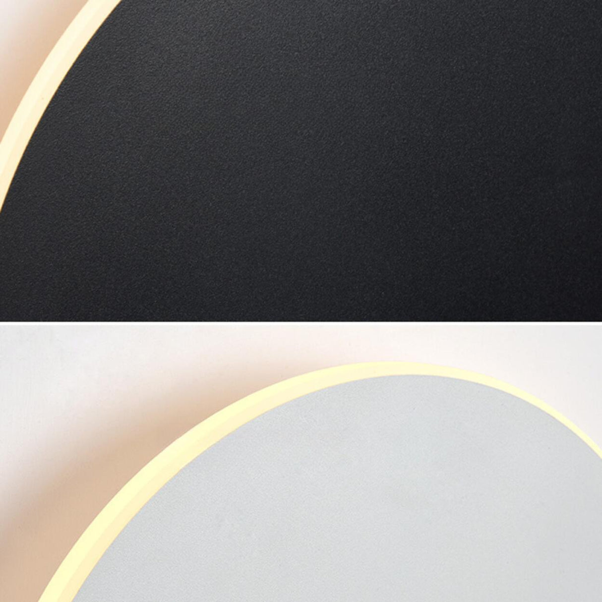 Modern Minimalist LED Round Wall Sconce Fixture Image - 17