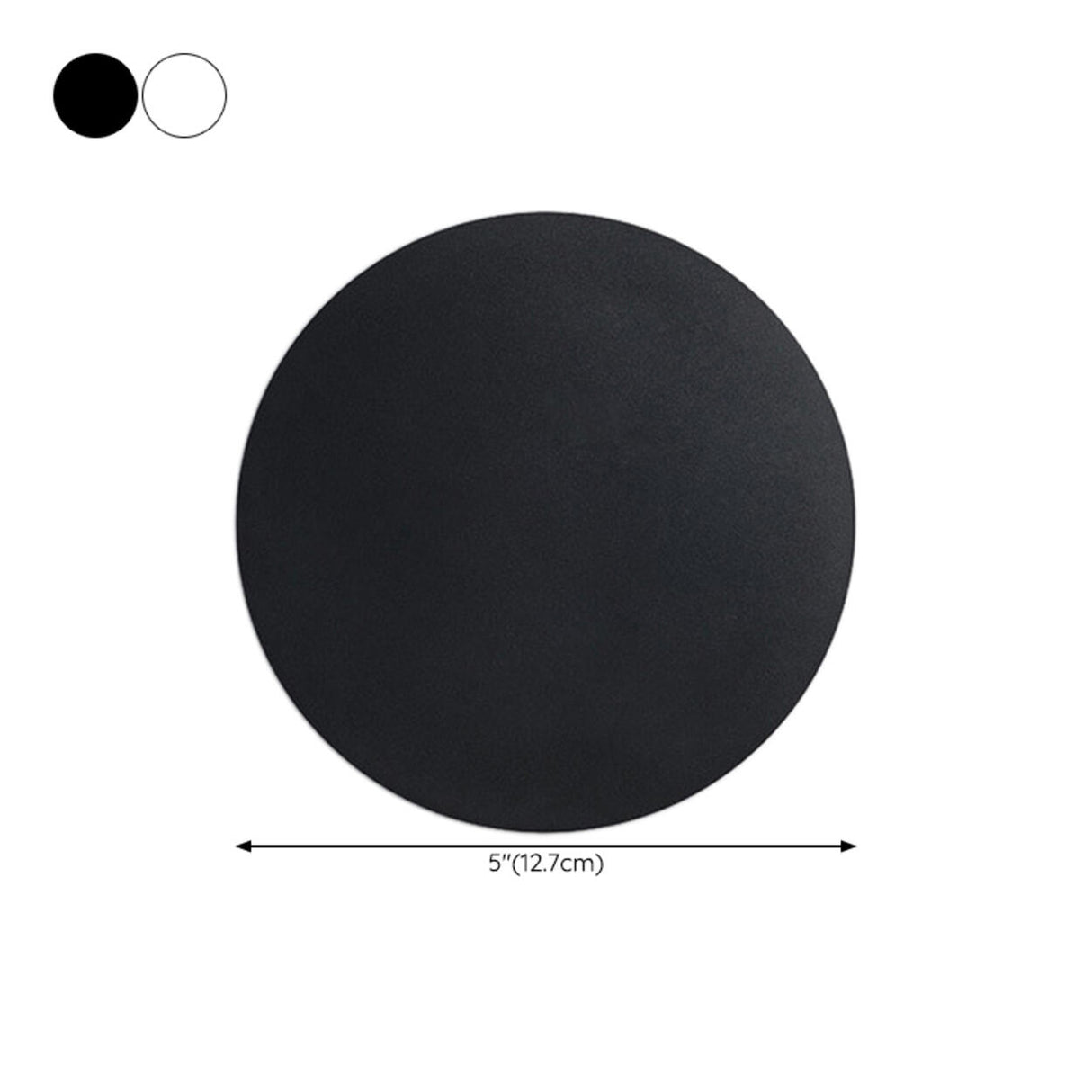 Modern Minimalist LED Round Wall Sconce Fixture 