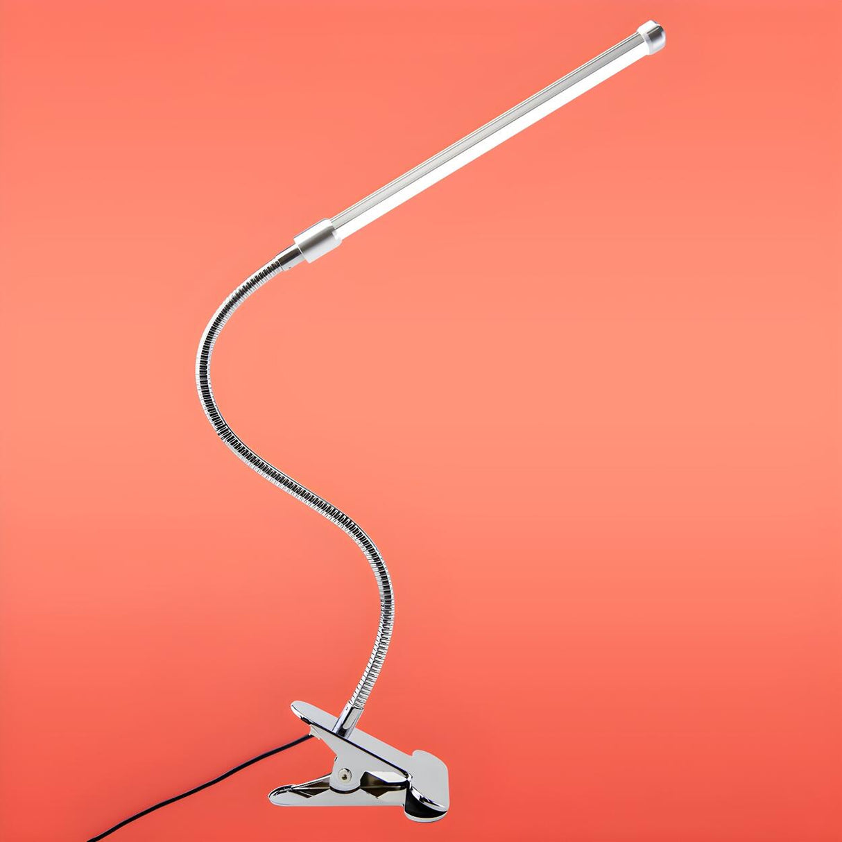 Modern Minimalist Linear Adjustable Metal Table Lamp Image - 7