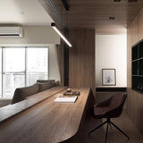 Modern Minimalist Long Linear Island Pendant Light Image - 14