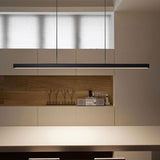 Modern Minimalist Long Linear Island Pendant Light Image - 2