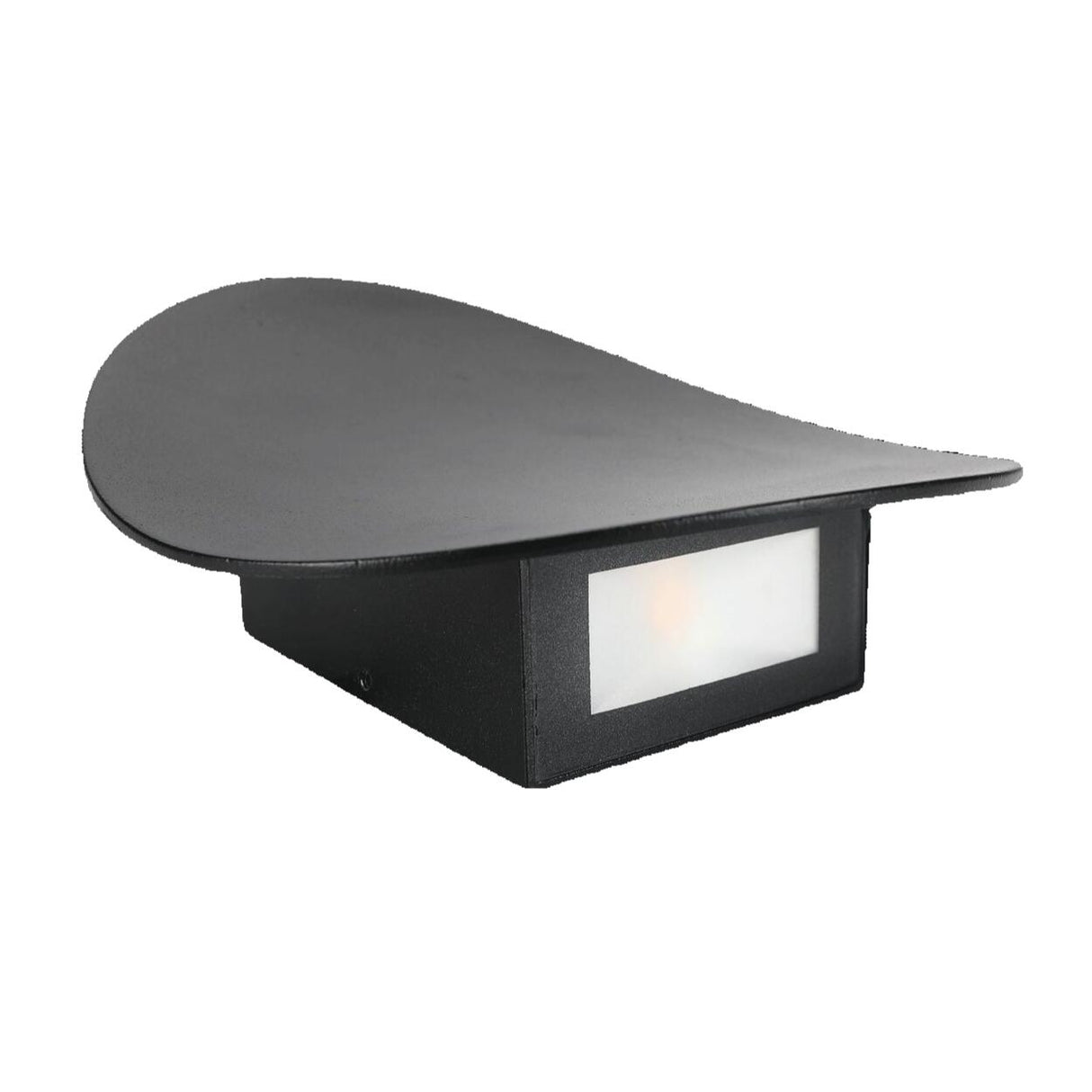 Modern Minimalist Pebble Shape Up Down Wall Sconce Image - 12