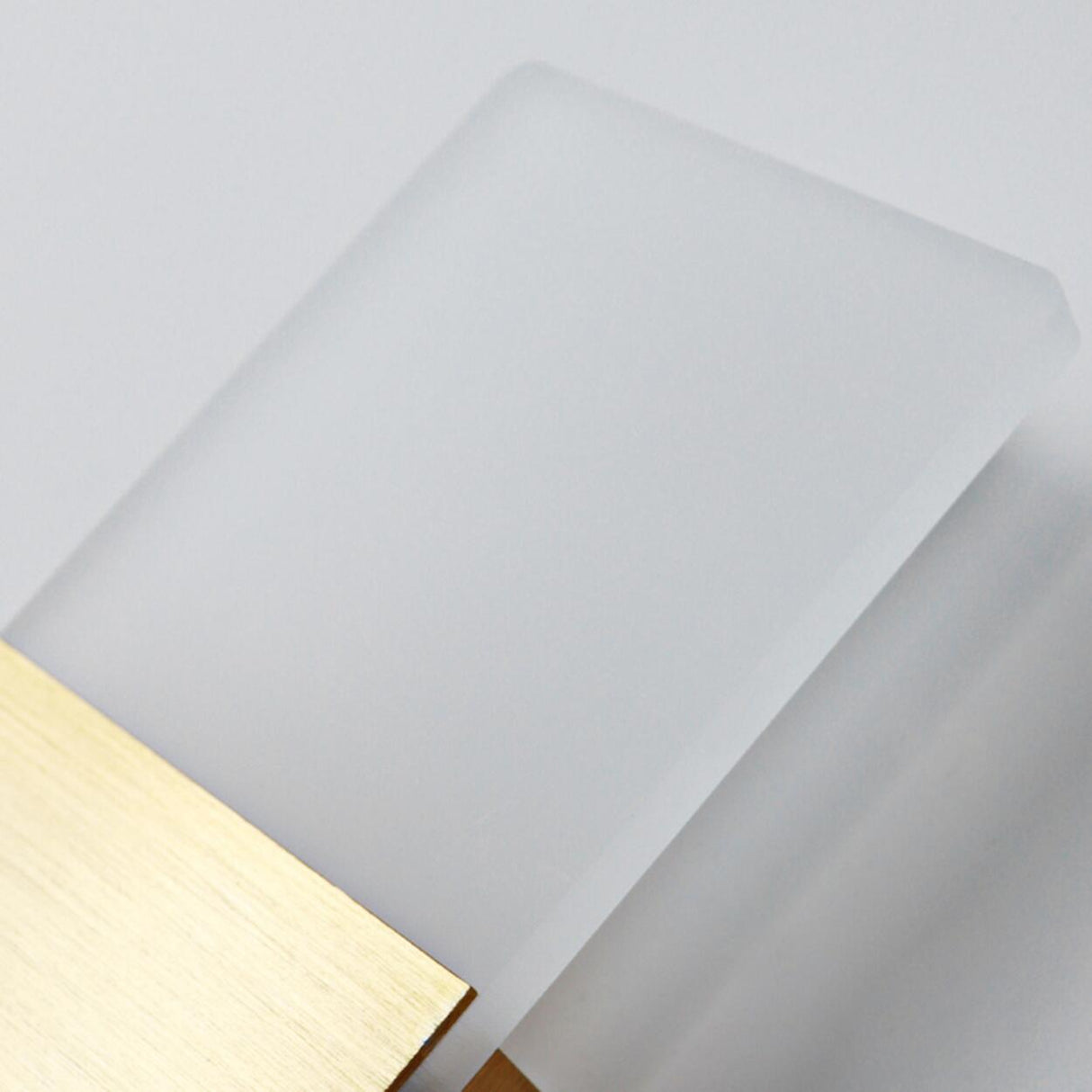 Modern Minimalist Rectangular Gold Wall Sconce Image - 19