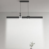 Modern Minimalist Rectangular Island Hanging Light Image - 5