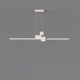 Modern Minimalist Rectangular Island Hanging Light Image - 8