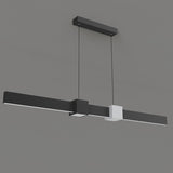 Modern Minimalist Rectangular Island Hanging Light Image - 9