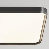 Modern Minimalist Rectangular LED Flush Mount Light Image - 12