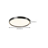 Modern Minimalist Rectangular LED Flush Mount Light Image - 19