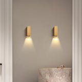 Modern Minimalist Rectangular Wall Sconce Image - 1