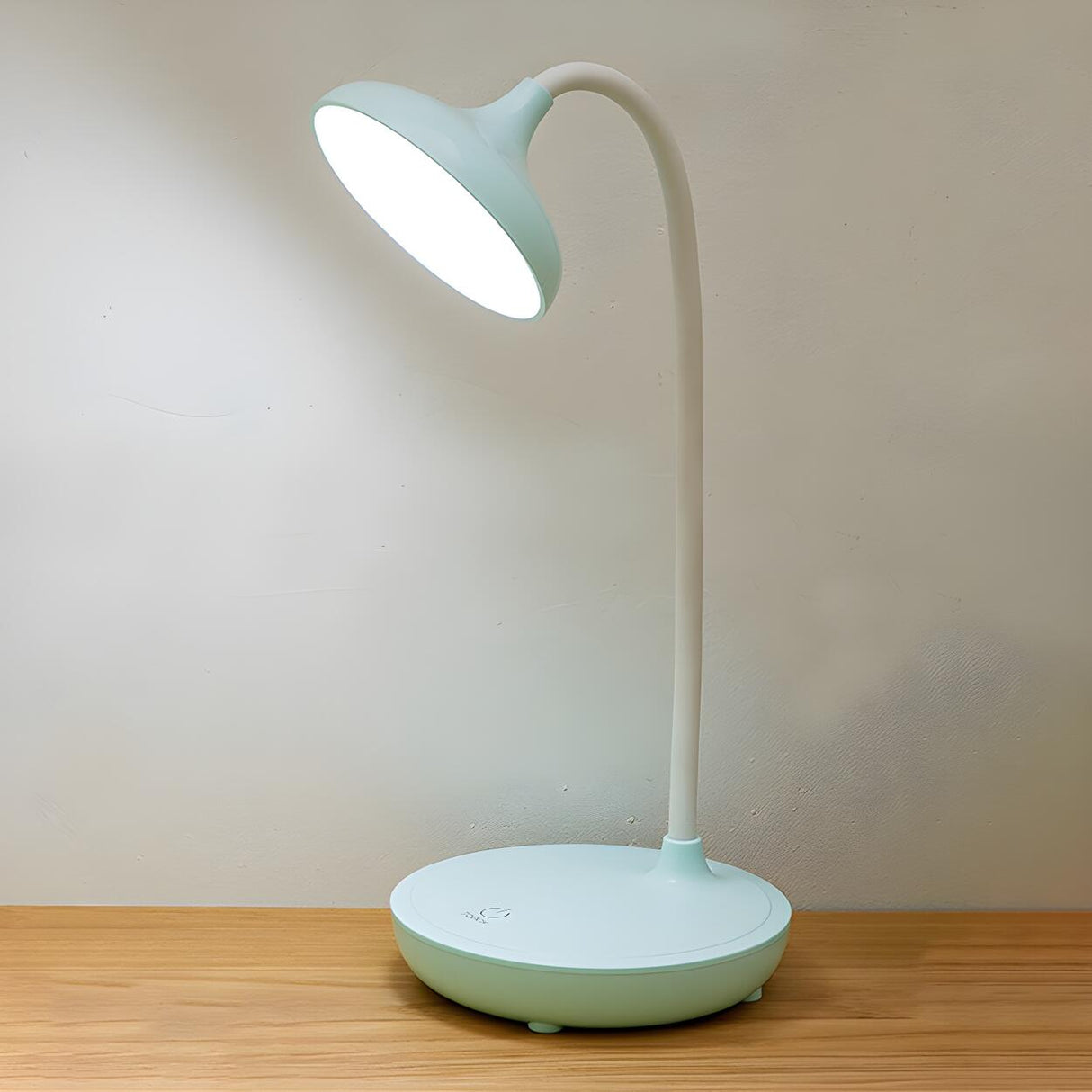 Modern Minimalist Round Adjustable Neck Table Lamp Image - 8