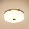 Modern Minimalist Round Drum Flush Mount Ceiling Light Image - 11